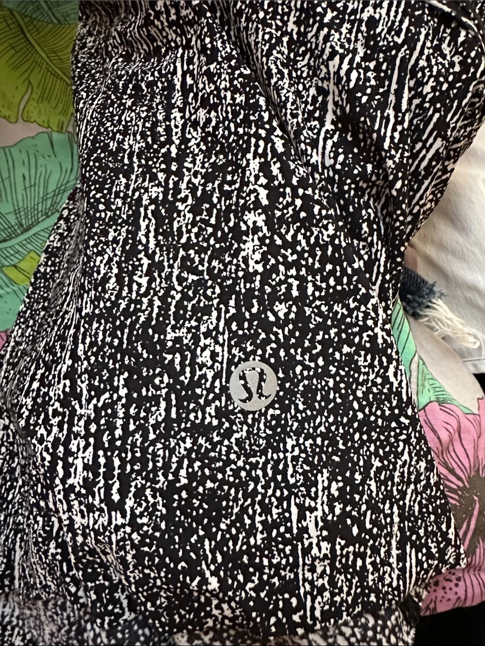 Lululemon Black & White Tennis Skirt